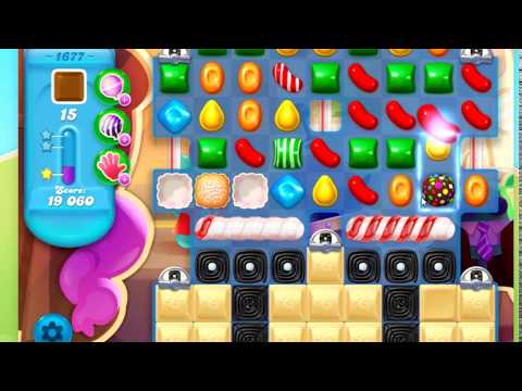 Candy Crush Soda Saga Level 1677 - NO BOOSTERS ***