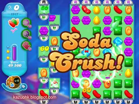 Candy Crush Soda Saga Level 1917 (3 stars, NO boosters)