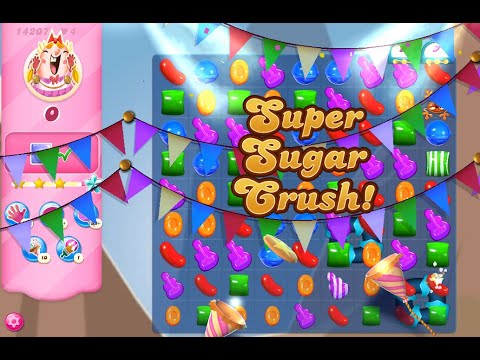 Candy Crush Saga Level 14207 (3 stars, NO boosters)