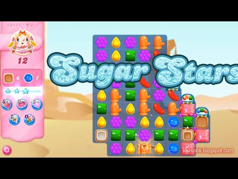 Candy Crush Saga Level 13171 (Sugar stars, No boosters)