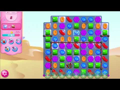 Candy Crush Saga LEVEL 7623 NO BOOSTERS