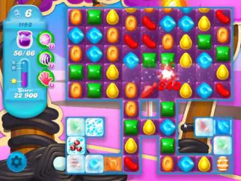 Candy Crush Soda Saga Level 1198 - NO BOOSTERS