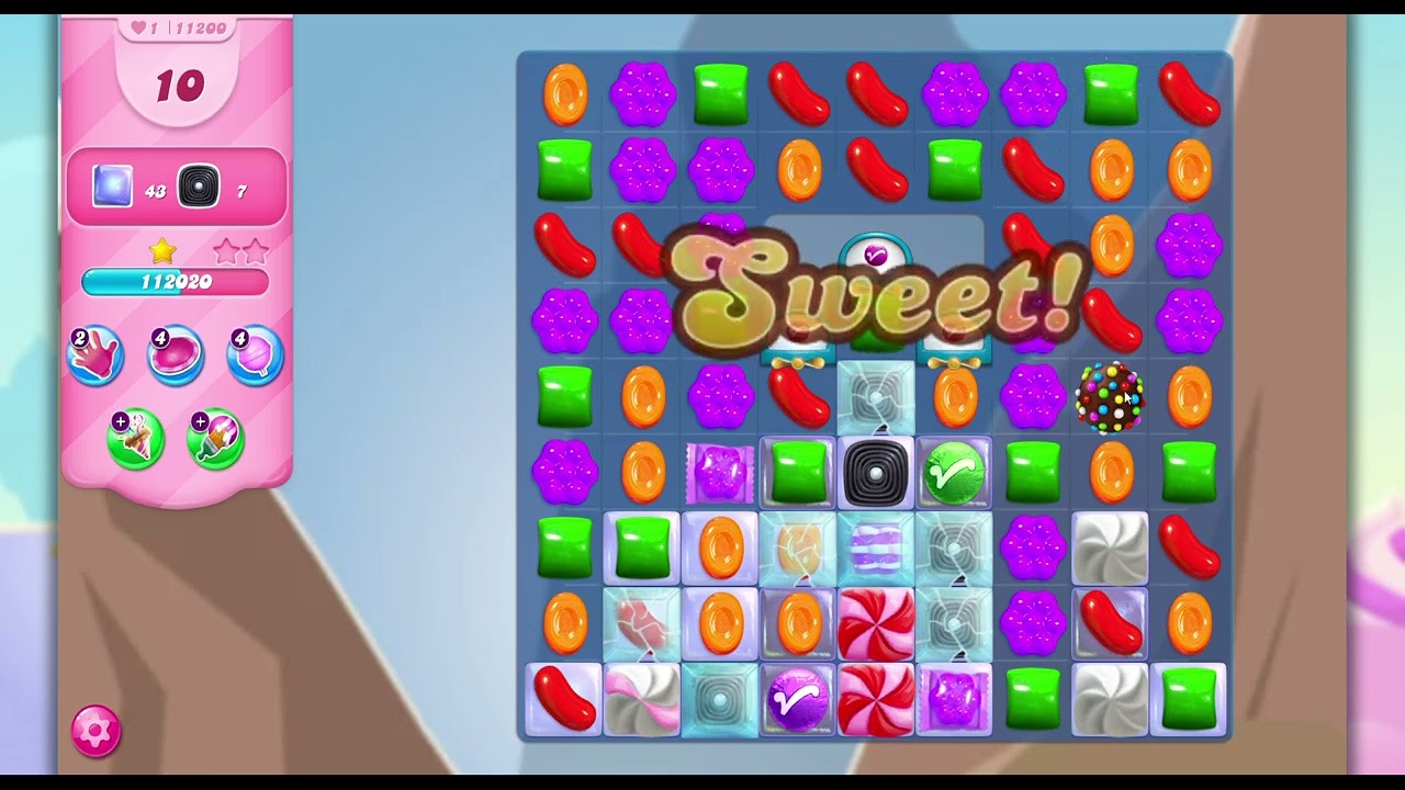 Candy Crush Saga Level 11200 - NO BOOSTERS