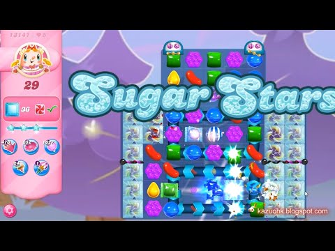 Candy Crush Saga Level 13141 (Sugar stars, NO boosters)