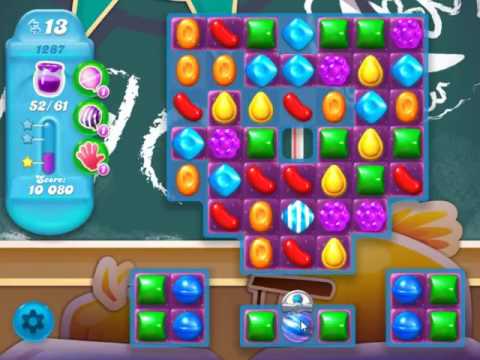 Candy Crush Soda Saga Level 1287 - NO BOOSTERS