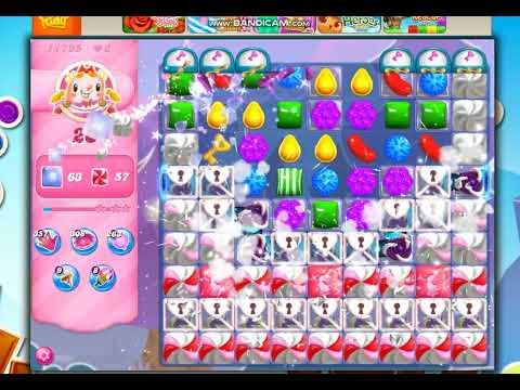 Candy Crush Saga Level 11795 - 25 Moves   NO BOOSTERS