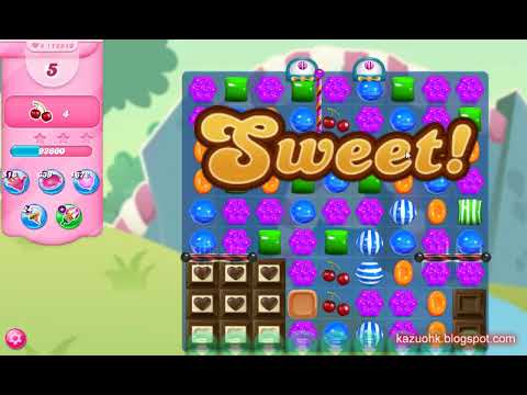 Candy Crush Saga Level 12510 (NO boosters)