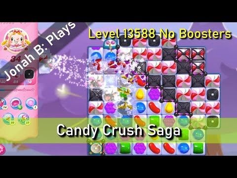 Candy Crush Saga Level 13588 No Boosters