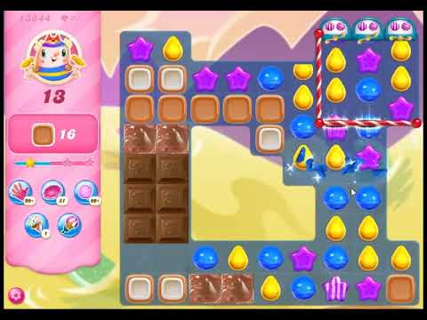 Candy Crush Saga Level 13844 - NO BOOSTERS | SKILLGAMING ✔️