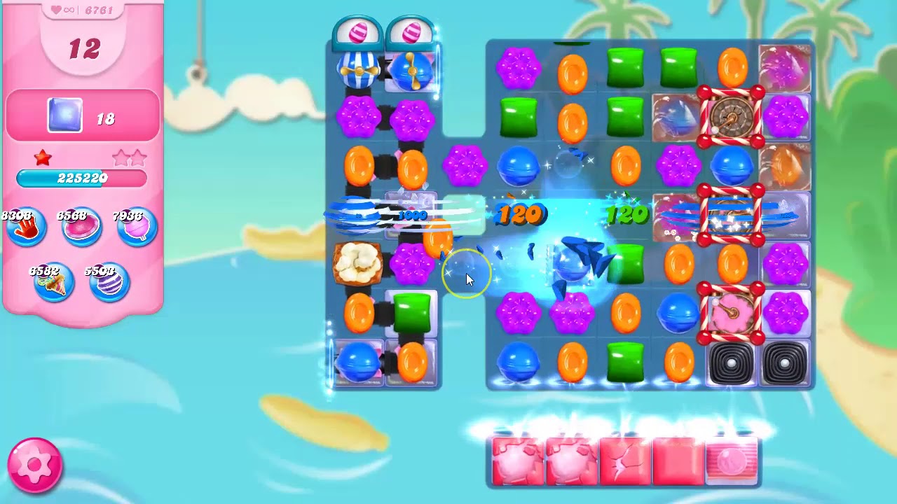 Candy Crush Saga LEVEL 6761 NO BOOSTERS