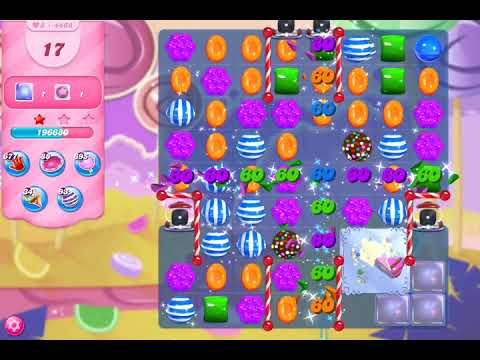 Candy Crush Saga Level 4468 NO BOOSTERS