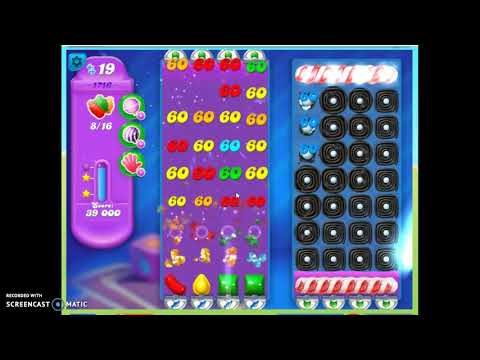 Candy Crush Soda Saga Level 1716 No Boosters