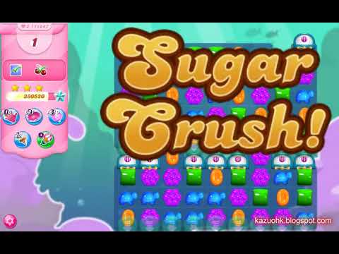 Candy Crush Saga Level 11847 (20 moves, 3 stars, No boosters)