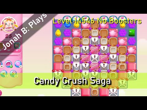 Candy Crush Saga Level 14546 No Boosters