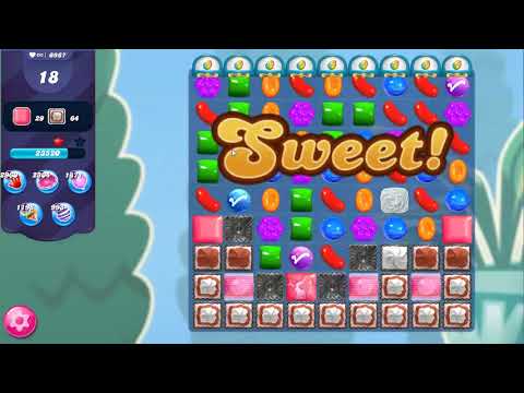 Candy Crush Saga LEVEL 6967 NO BOOSTERS (second version)