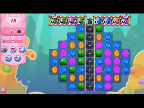 Candy Crush Saga Level 4658 NO BOOSTERS