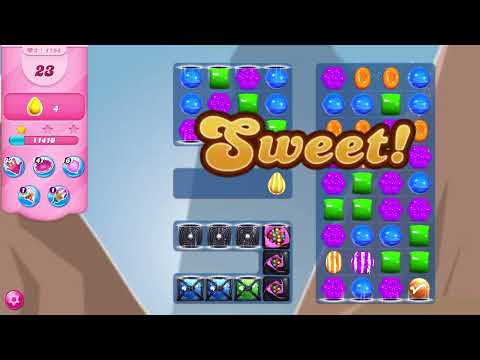 Candy Crush Saga Level 1154 NO BOOSTERS