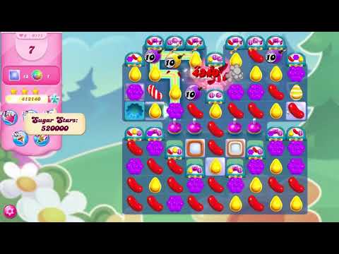 Candy Crush Saga Level 9771 NO BOOSTERS