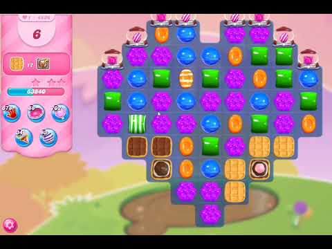 Candy Crush Saga Level 4436 NO BOOSTERS