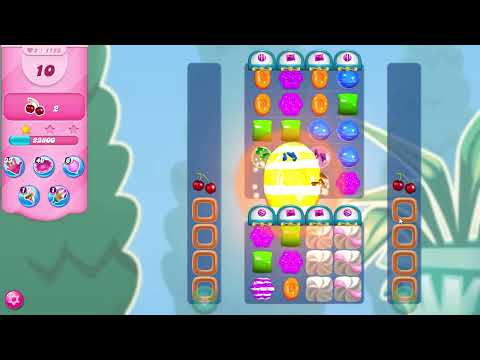 Candy Crush Saga Level 1123 NO BOOSTERS