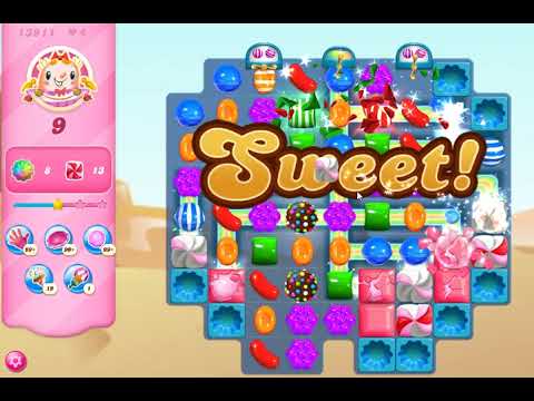 Candy Crush Saga Level 13911 (3 stars, NO boosters)