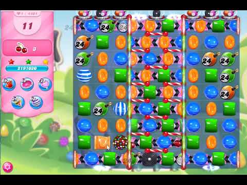 Candy Crush Saga Level 4401 NO BOOSTERS