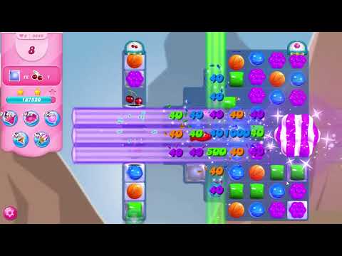 Candy Crush Saga Level 9849 NO BOOSTERS