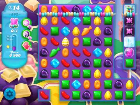 Candy Crush Soda Saga Level 892 - NO BOOSTERS