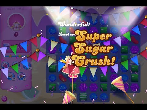 Candy Crush Saga Level 13842 (2nd version, 3 stars, NO boosters)