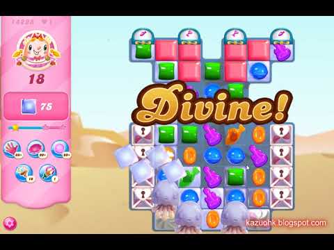 Candy Crush Saga Level 14225 (3 stars, NO boosters)