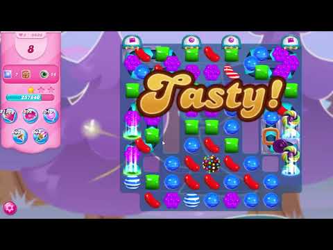 Candy Crush Saga Level 9836 NO BOOSTERS