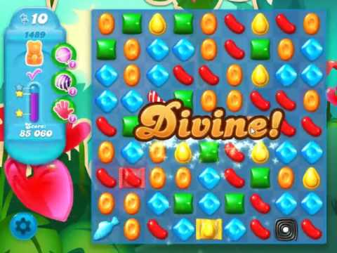 Candy Crush Soda Saga Level 1489 - NO BOOSTERS