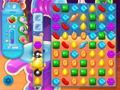 Candy Crush Soda Saga Level 1114 - NO BOOSTERS