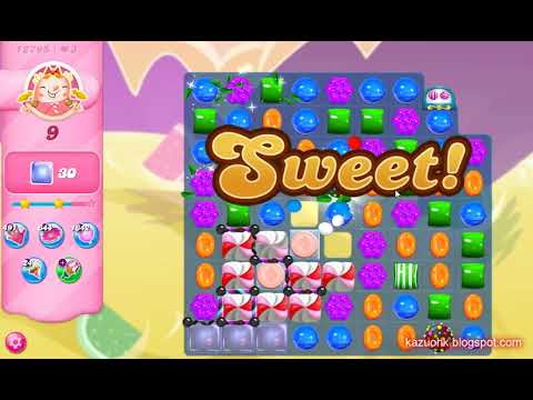 Candy Crush Saga Level 12795 (3 stars, No boosters)