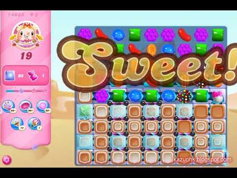 Candy Crush Saga Level 14065 (3 stars, NO boosters)