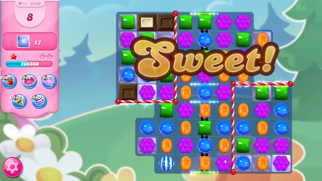 Candy Crush Saga LEVEL 6782 NO BOOSTERS