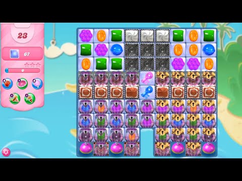 Candy Crush Saga Level 3676 NO BOOSTERS