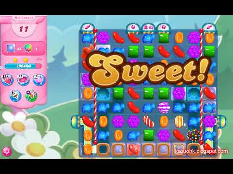 Candy Crush Saga Level 12023 (3 stars, No boosters)