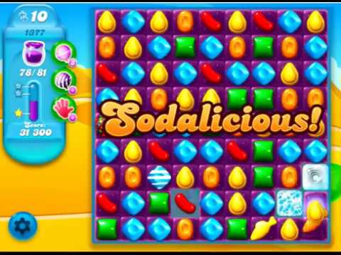 Candy Crush Soda Saga Level 1377 - NO BOOSTERS **