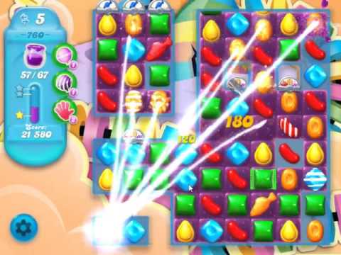 Candy Crush Soda Saga Level 760 - NO BOOSTERS