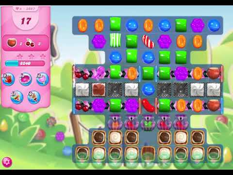 Candy Crush Saga Level 3857 NO BOOSTERS