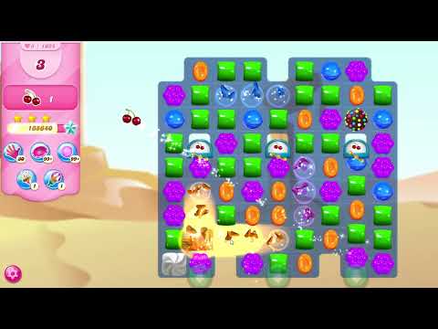 Candy Crush Saga Level 1025 NO BOOSTERS