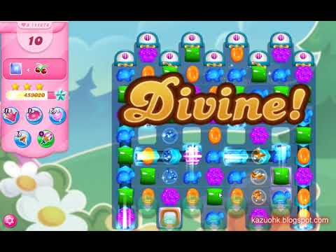 Candy Crush Saga Level 11874 (3 stars, No boosters)