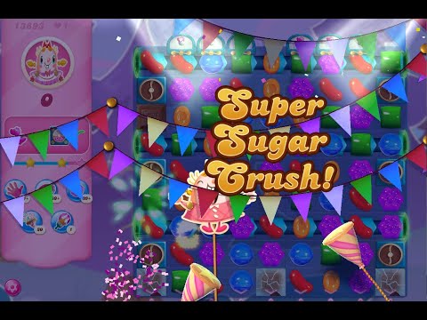 Candy Crush Saga Level 13893 (3 stars, NO boosters)