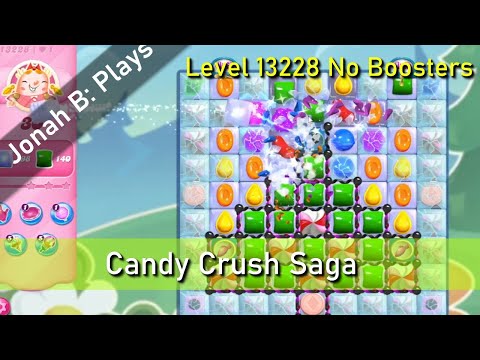 Candy Crush Saga Level 13228 No Boosters