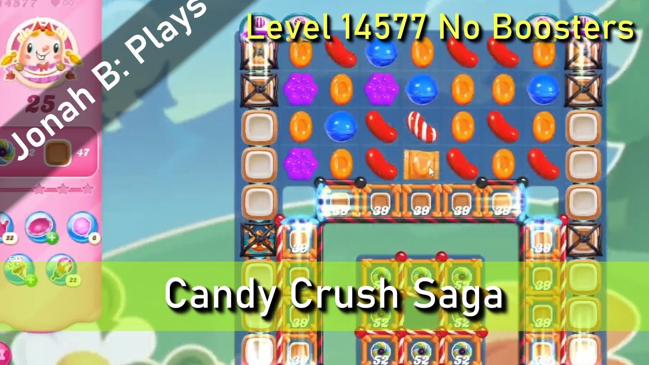 Candy Crush Saga Level 14577 No Boosters