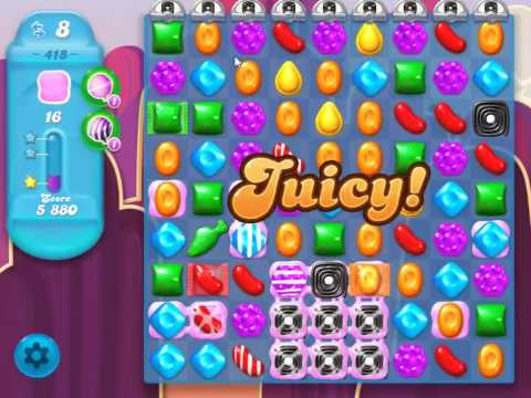 Candy Crush Soda Saga Level 418