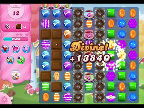 Candy Crush Saga Level 3047 NO BOOSTERS