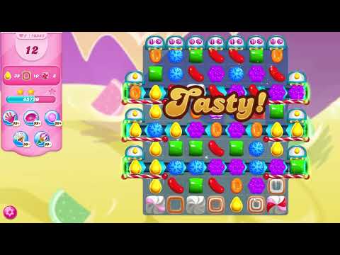 Candy Crush Saga Level 10845 NO BOOSTERS