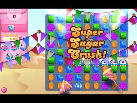 Candy Crush Saga Level 11361 (3 stars, No boosters, 2nd version)